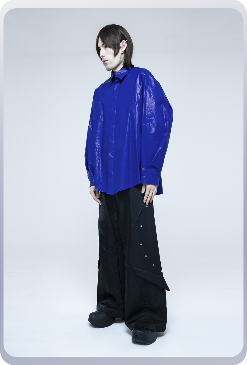 Chloma ジ・アースシャツ / ディープブルー ｼﾞ・ｱｰｽｼｬﾂ / ﾃﾞｨｰﾌﾟﾌﾞﾙｰ – chloma - official web store