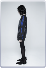 画像をギャラリービューアに読み込む, "Bionic Aurora" ジャガードセーター / ブラック