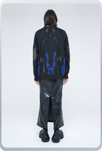 画像をギャラリービューアに読み込む, "Bionic Aurora" ジャガードセーター / ブラック