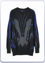 画像をギャラリービューアに読み込む, "Bionic Aurora" ジャガードセーター / ブラック