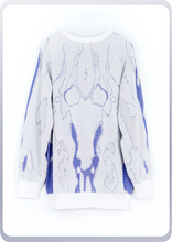 画像をギャラリービューアに読み込む, "Bionic Aurora" ジャガードセーター / ホワイト