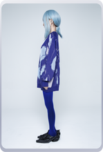 画像をギャラリービューアに読み込む, "Bionic Aurora" ジャガードセーター / ブルー