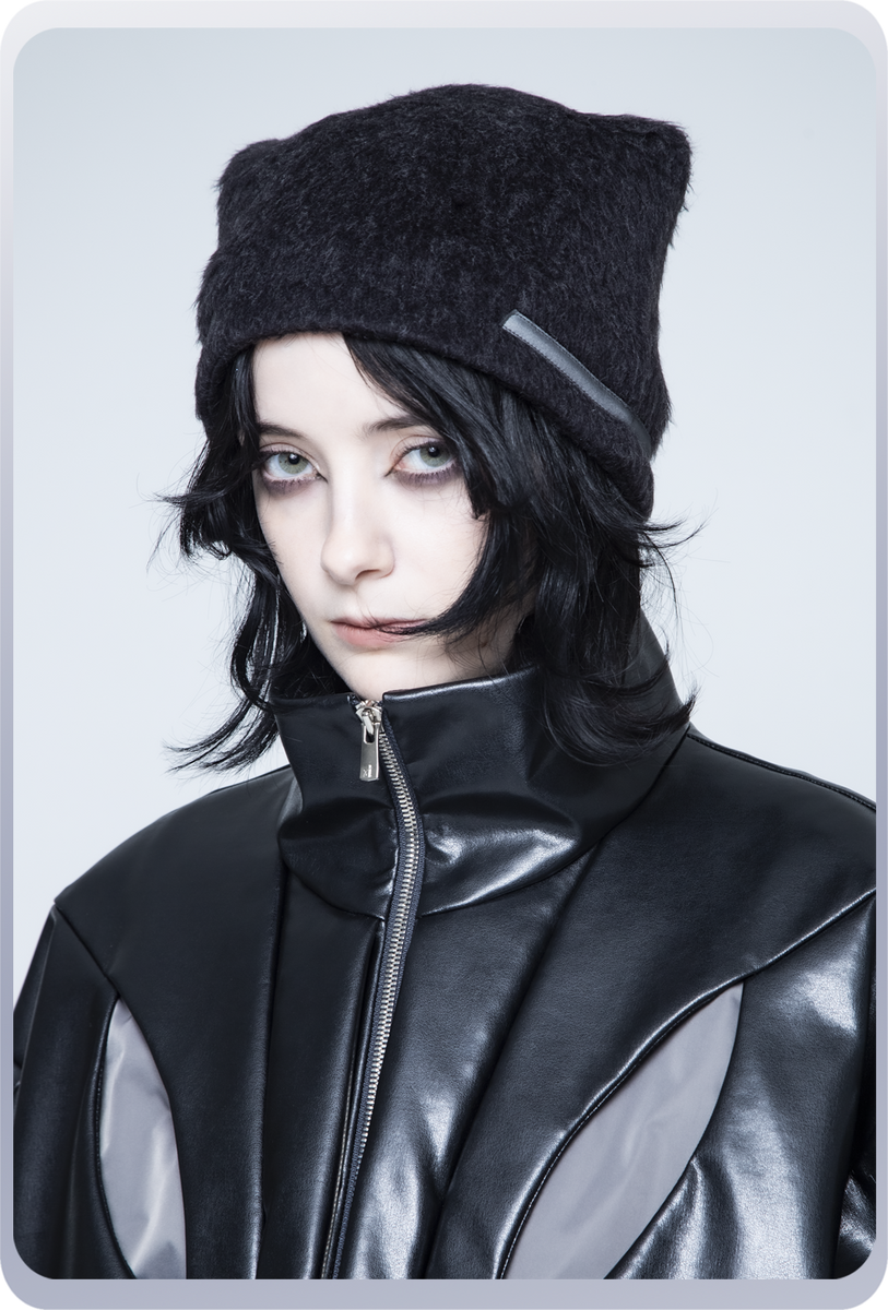 リフレクファーリーキャップ / ダークグレー – chloma - official web store リフレクファーリーキャップ / ダークグレー – chloma - official web store