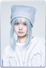 画像をギャラリービューアに読み込む, リフレクファーリーキャップ / カームブルー