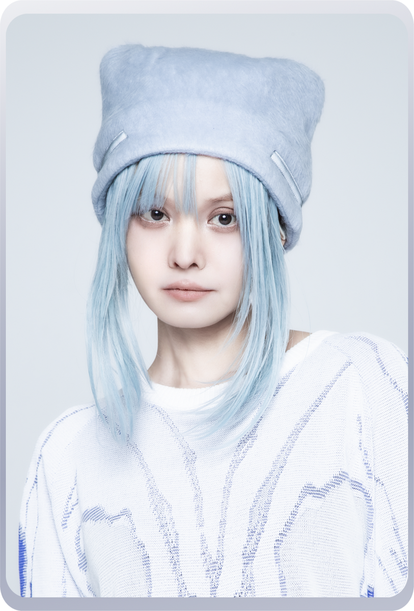 chloma リフレクトファーリーキャップ リフレクファーリーキャップ / カームブルー – chloma - official web store