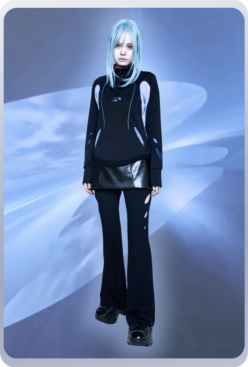 chloma コクピットジャージ コクピットジャージ / ブラック – chloma - official web store