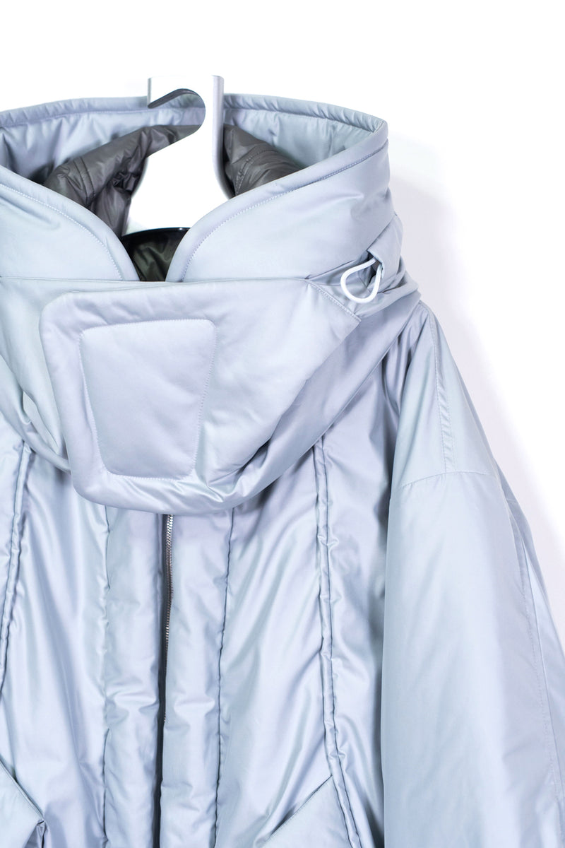 再販] SHELTER COAT / silver – chloma - official web store