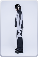 画像をギャラリービューアに読み込む, uni-foam イージーパンツ / スレートブラック×アクアシルバー