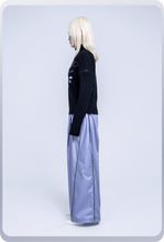 画像をギャラリービューアに読み込む, "MESSAGE"エンブロイダリー ハイネックT / ブラック