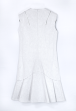 画像をギャラリービューアに読み込む, "パラレル" デニム ドレス / ホワイト