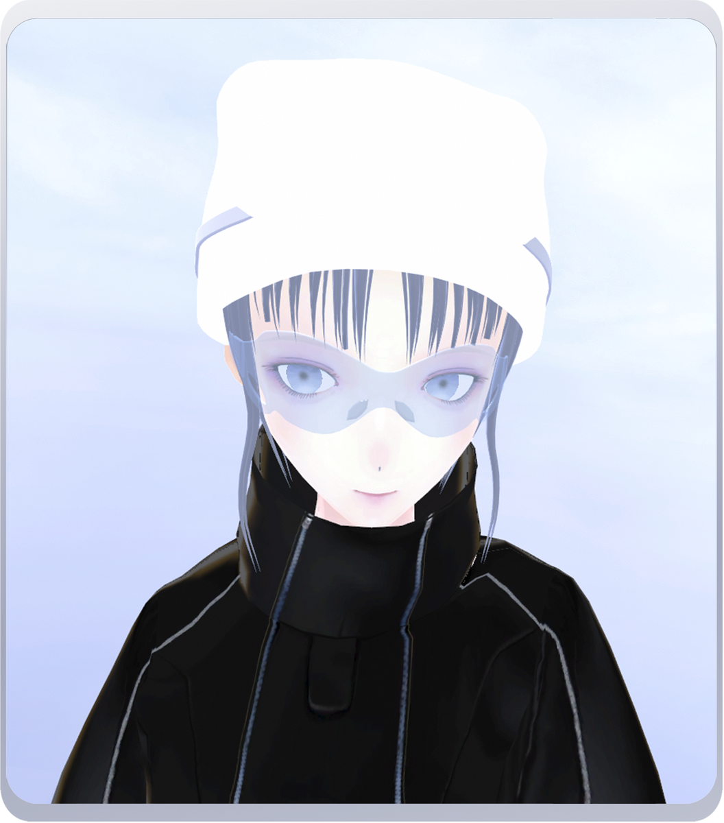 REFLECT FURRY CAP / white – chloma - official web store