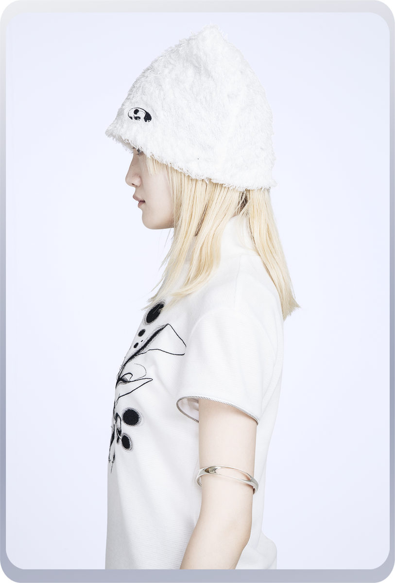 chloma クロマ リフレク ファーリーキャップ ホワイト capy4_1200x1200.png?v=1664552718