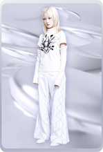 画像をギャラリービューアに読み込む, "MESSAGE"エンブロイダリー ハイネックT / ホワイト