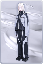 画像をギャラリービューアに読み込む, uni-foam イージーパンツ / スレートブラック×アクアシルバー