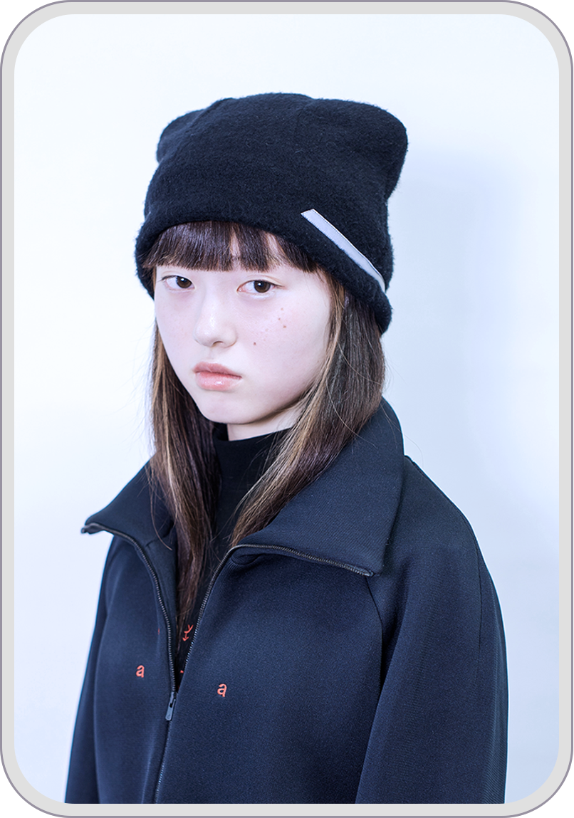 REFLECT FURRY CAP / black – chloma - official web store