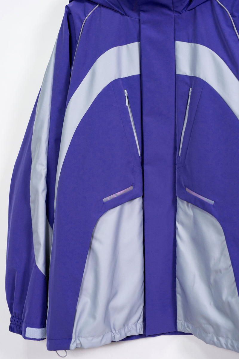 Y2K JACKET / violet×silver – chloma - official web store