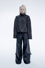 画像をギャラリービューアに読み込む, [先行受注 前金30%] Cell Form Sweater / shadow (gray)