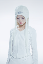画像をギャラリービューアに読み込む, [先行受注 前金100%] AVYSS×chloma "Abyss Signal Beanie" / white