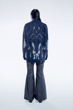 画像をギャラリービューアに読み込む, [先行受注 前金30%] Bionic Aurora High Neck Sweater / night current (navy)