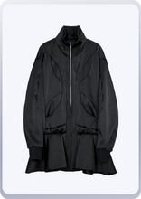 画像をギャラリービューアに読み込む, [先行受注 前金100%] The Earth Jacket Dress / black