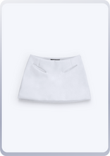 画像をギャラリービューアに読み込む, [先行受注 前金100%] Proxy Form Mini Skirt / newborn white