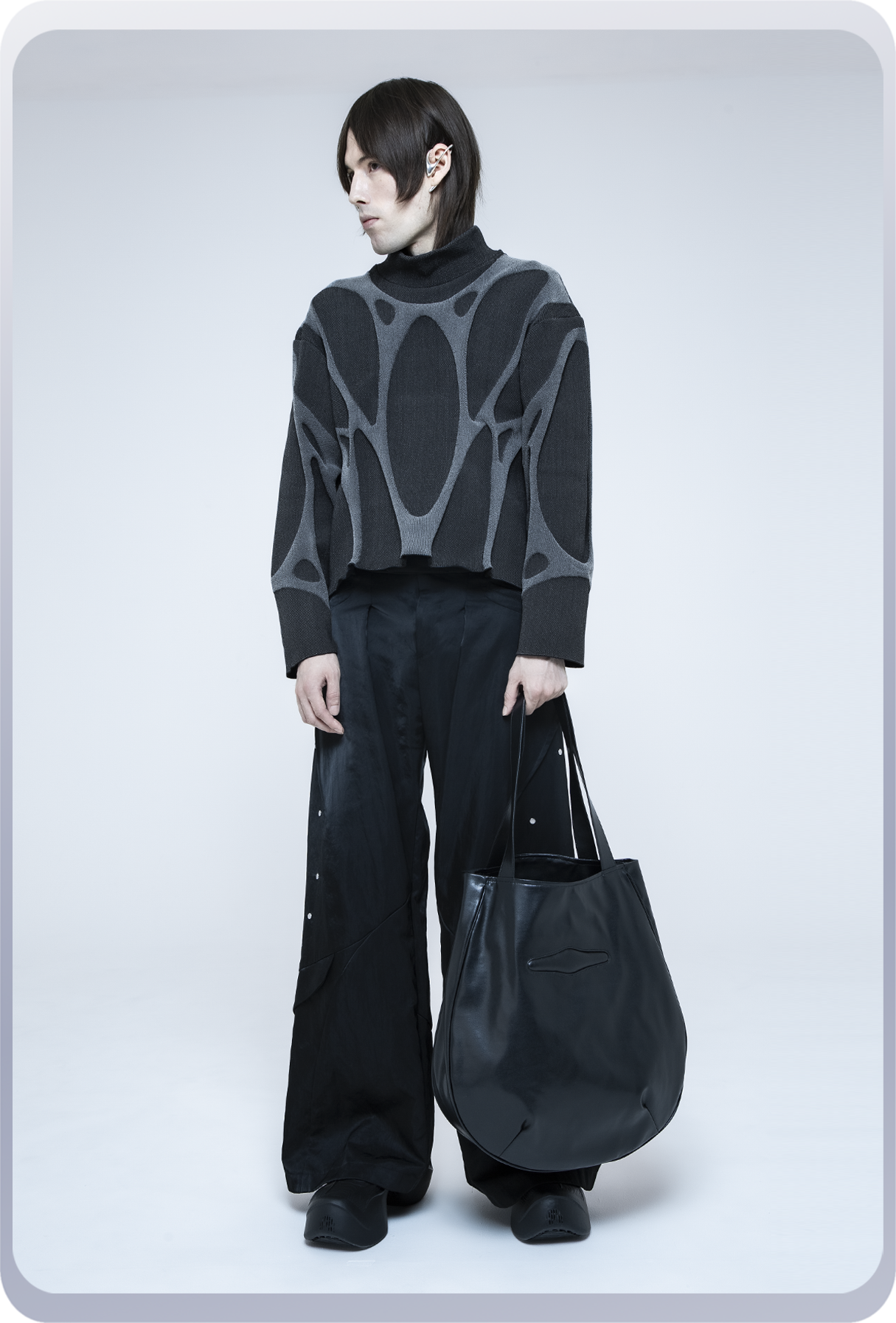ホライゾントートバッグ / ラスターブラック – chloma - official web store ホライゾントートバッグ / ラスターブラック – chloma - official web store