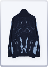 画像をギャラリービューアに読み込む, [先行受注 前金30%] Bionic Aurora High Neck Sweater / night current (navy)