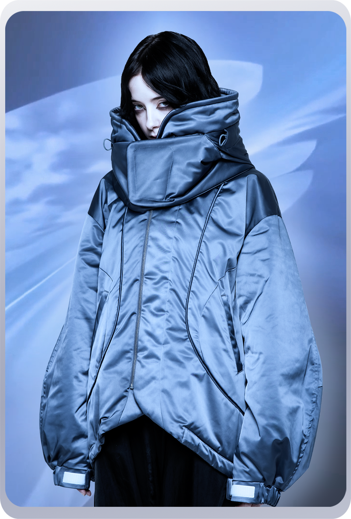 clhloma シェルターコート シェルターコート:round model / アビスネイビー – chloma - official web store