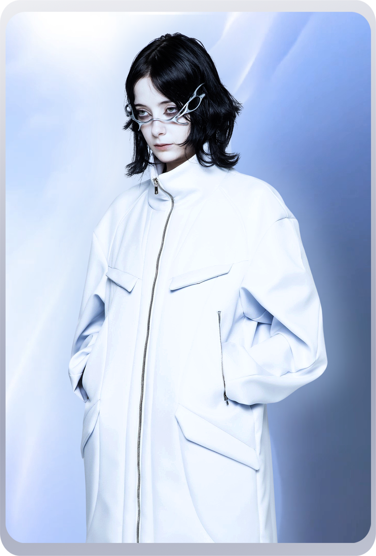 chloma トランスフォーム ロングパイルトップス / ブラック×ホワイト ﾄﾗﾝｽﾌｫｰﾑ ﾛﾝｸﾞﾊﾟｲﾙﾄｯﾌﾟｽ / ﾌﾞﾗｯｸ×ﾎﾜｲﾄ – chloma - official web