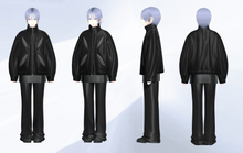 画像をギャラリービューアに読み込む, [3Dmodel]The Earth Jacket &amp; Jacket dress/ luster black