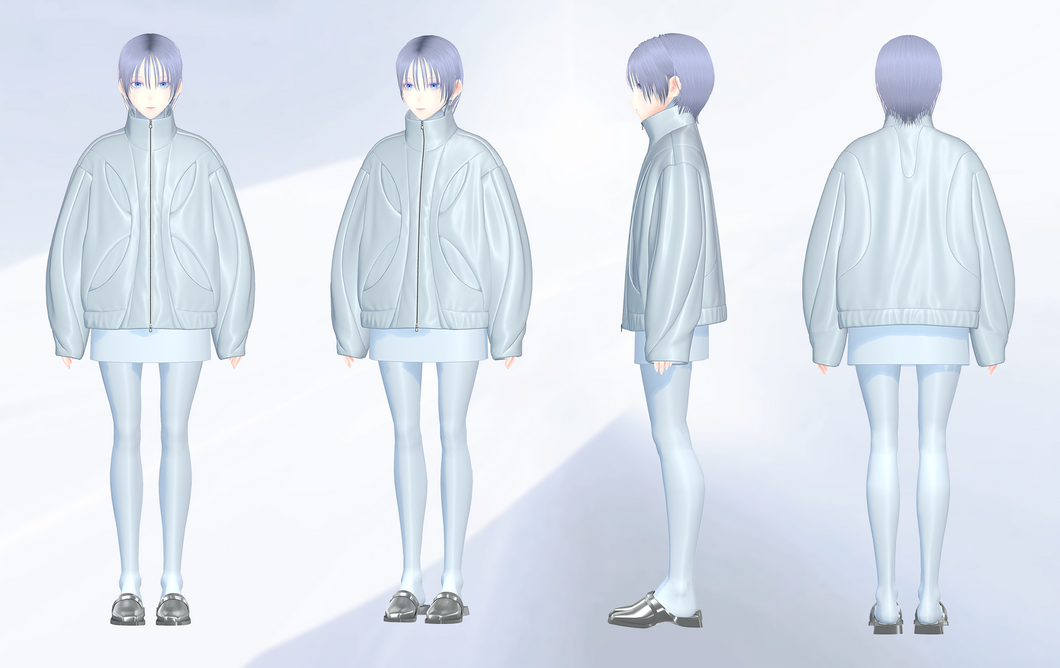[3Dmodel]The Earth Jacket & Jacket dress / H₂O