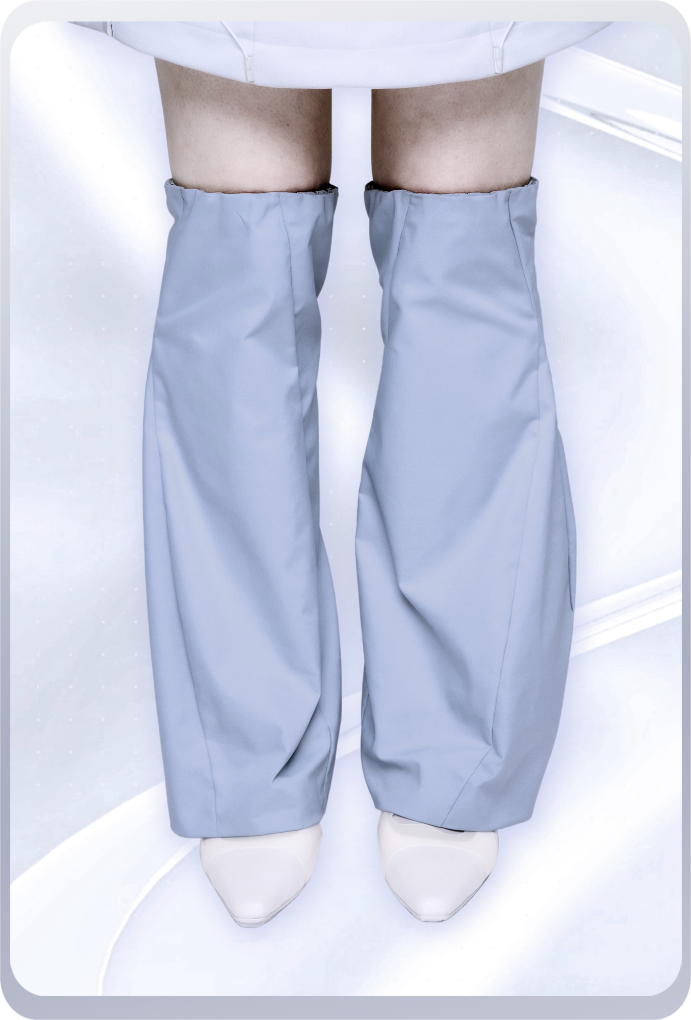 chloma クロマ レッグバブル レッグウォーマー レッグバブル / カームブルー – chloma - official web store
