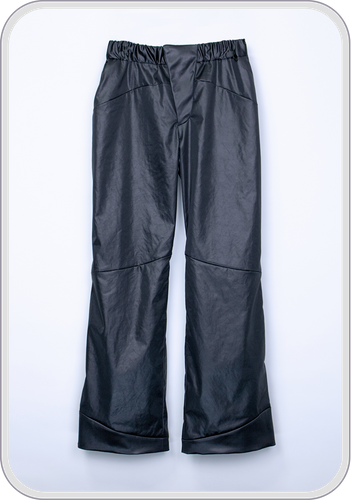 Fluid Metal Easy Pants / black