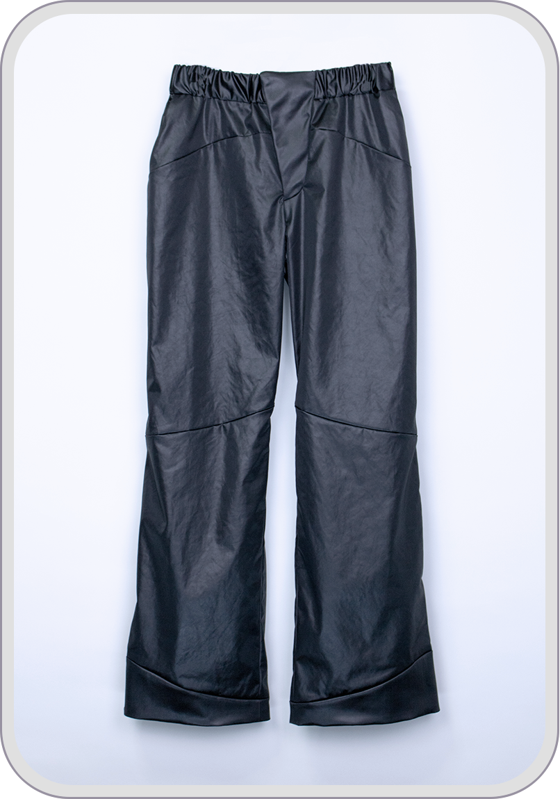 Fluid Metal Easy Pants / black