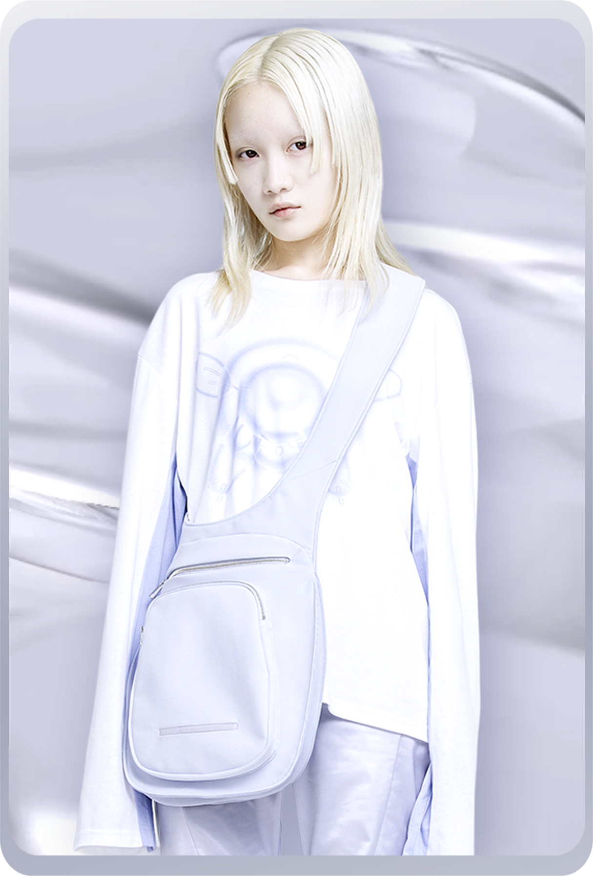 chloma ニューロボディーバッグ ペールブルー サイバー クロマ 近未来 ﾆｭｰﾛﾎﾞﾃﾞｨｰﾊﾞｯｸﾞ / ﾍﾟｰﾙﾌﾞﾙｰ – chloma - official web store