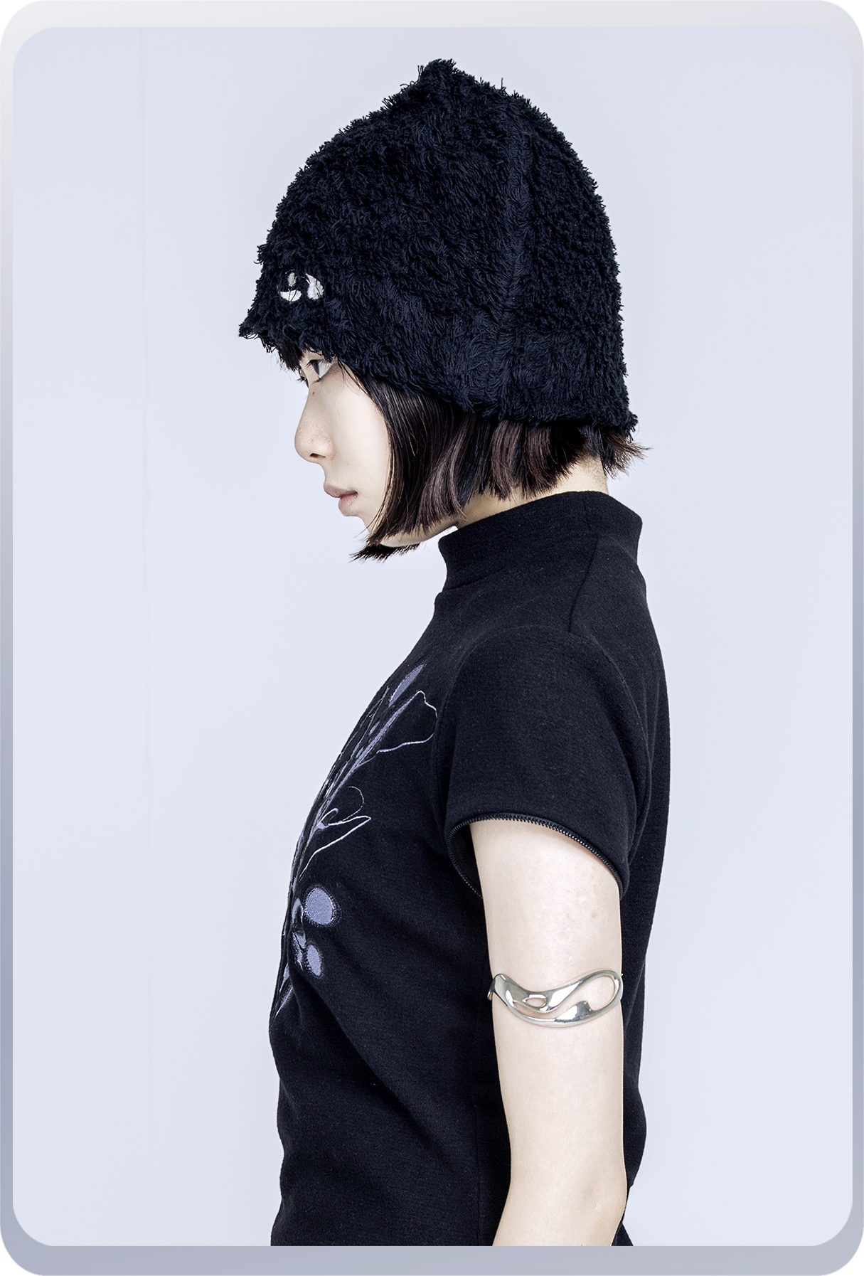 パイルファーリーキャップ/ ブラック – chloma - official web store パイルファーリーキャップ/ ブラック – chloma - official web store