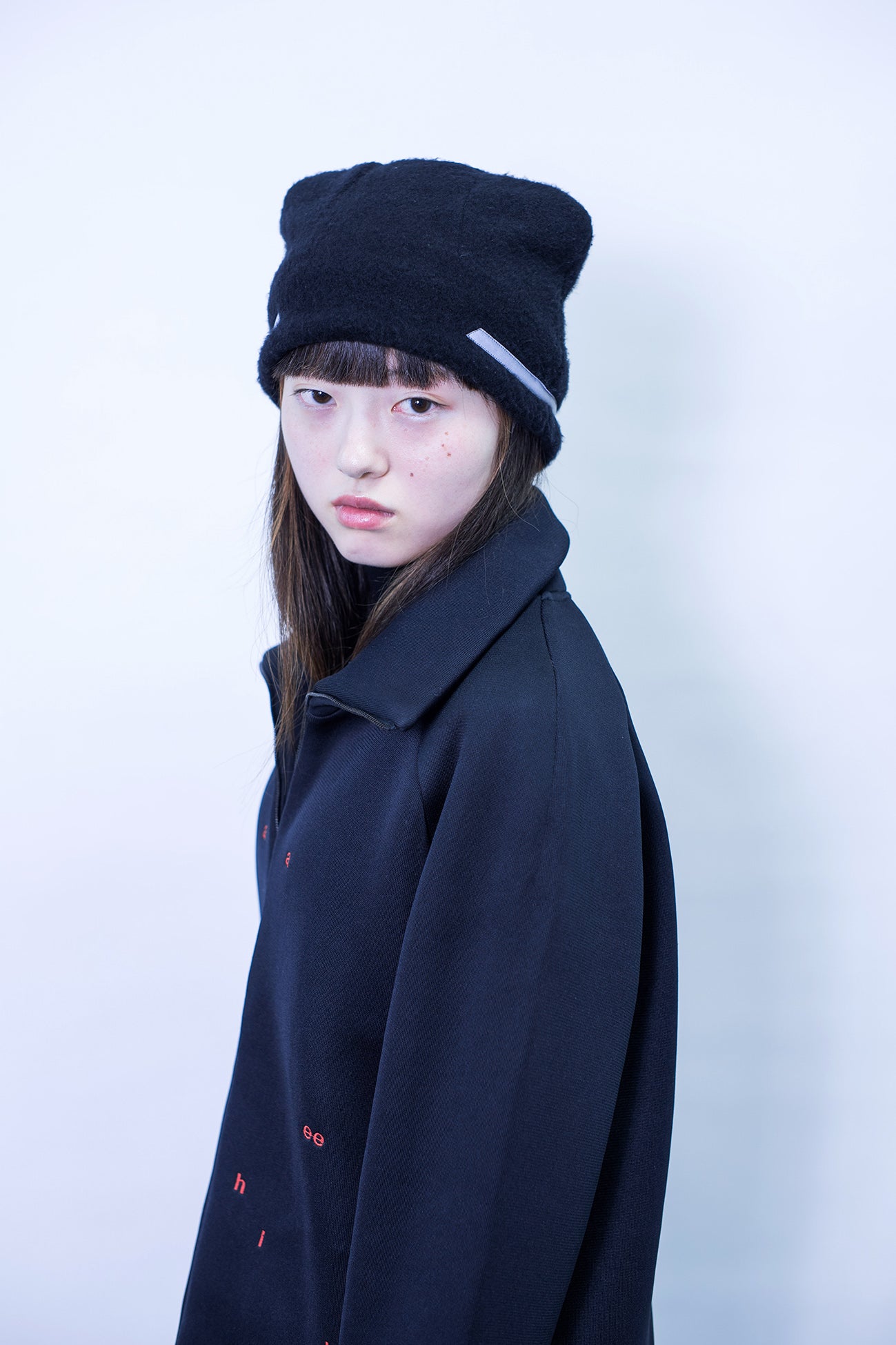 REFLECT FURRY CAP / black – chloma - official web store