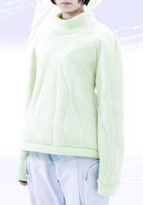 CPP PULLOVER "water" / iceyellow
