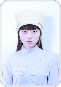 REFLECT FURRY CAP / white – chloma - official web store REFLECT FURRY CAP / white – chloma - official web store