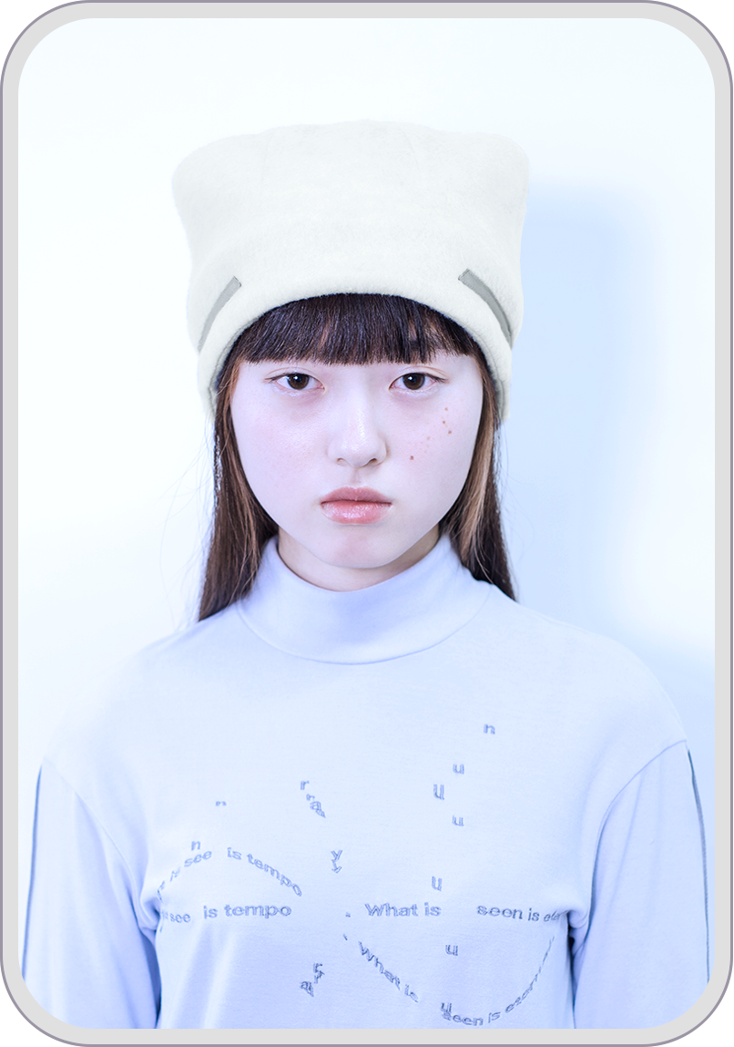 chloma リフレクファーリーキャップ ホワイト REFLECT FURRY CAP / white – chloma - official web store